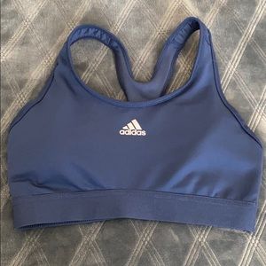 Navy Adidas Sports Bra